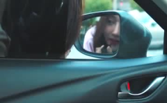 小姐姐关车窗,小姐姐的优雅瞬间